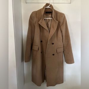 Zara camel coat